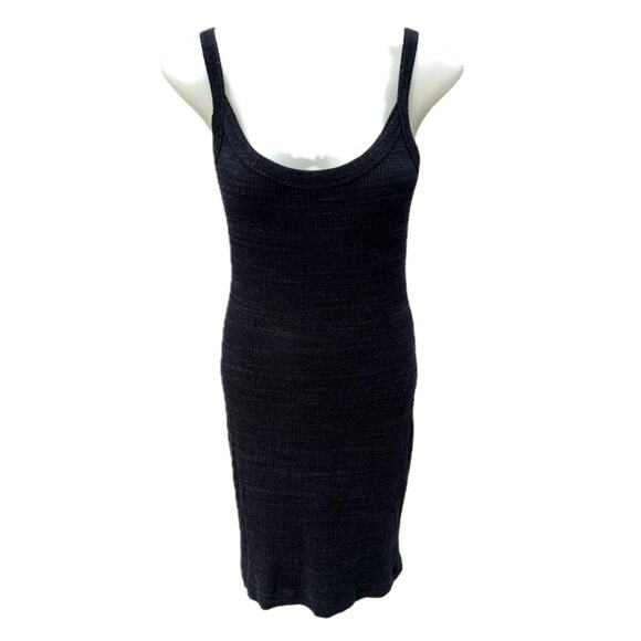 LNA Revolve Chriselle Ribbed Knit Tank Dress in Black  Size Small - Picture 3 of 7